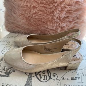 Y Not sling back shoes sz 8.5